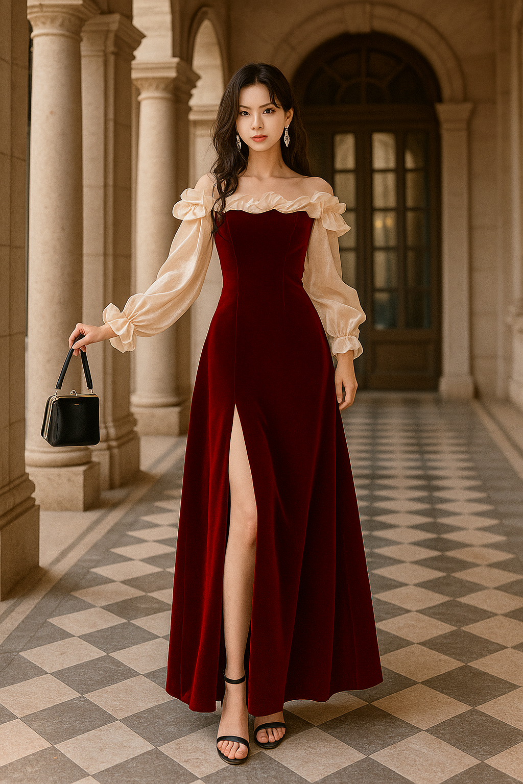 Vestido feminino Menina Dulce Maria