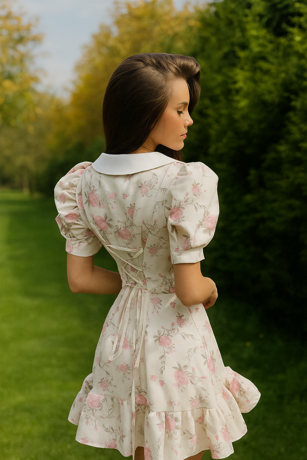 Vestido Feminino Romana flor