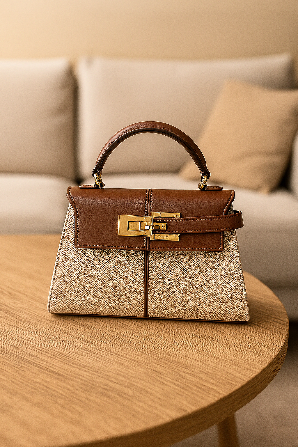 Bolsa Feminina Com Alças Superior Versátil