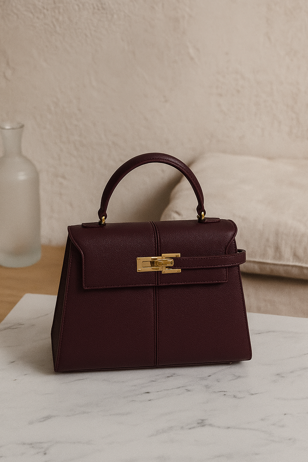 Bolsa Feminina Com Alças Superior Versátil