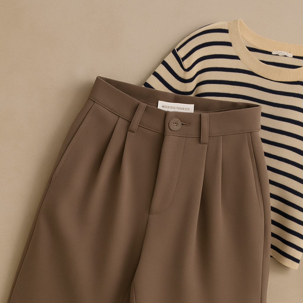 Calças Feminina Alfaiataria social Maya