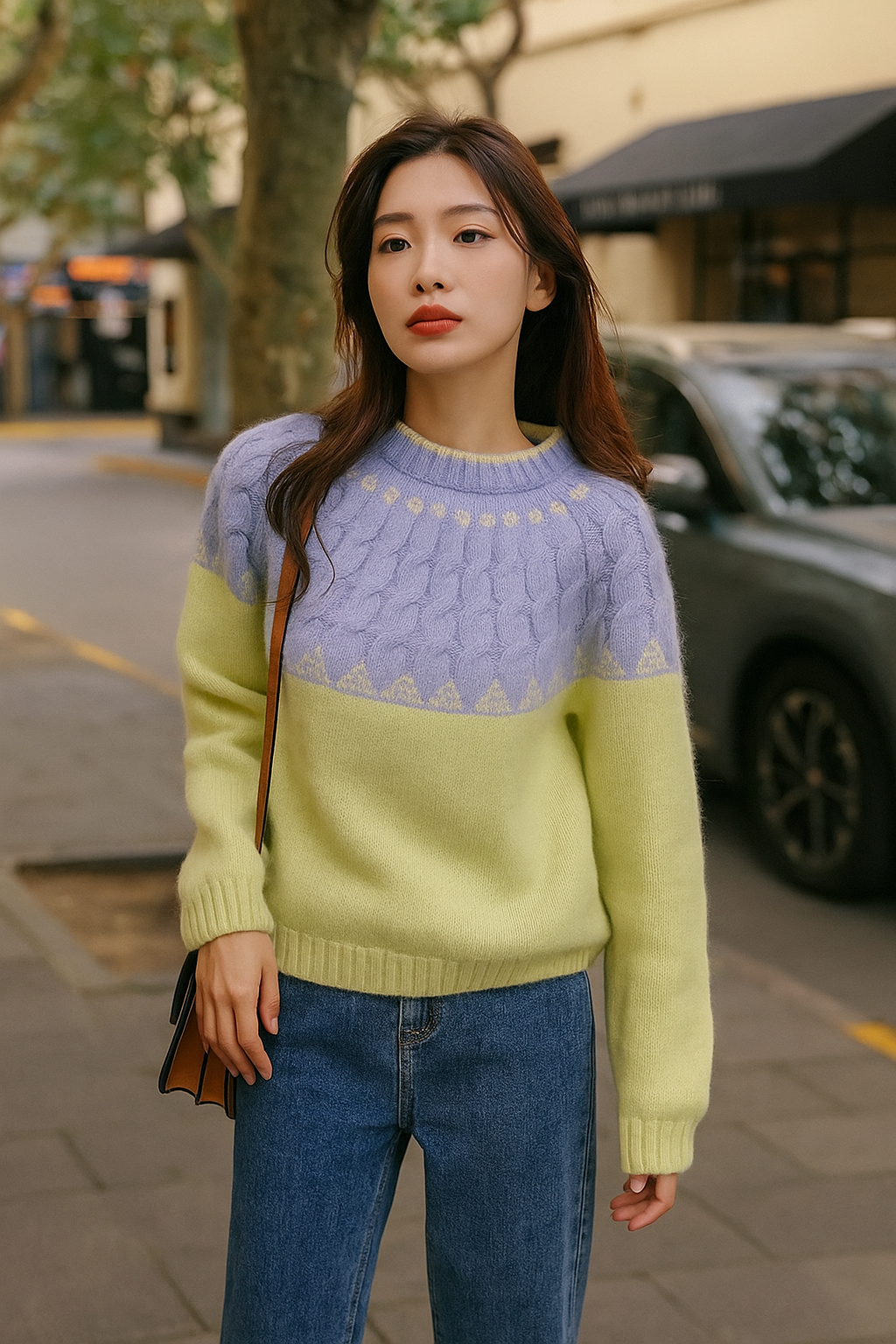 Suéter Feminino Gola Rodonda Nice