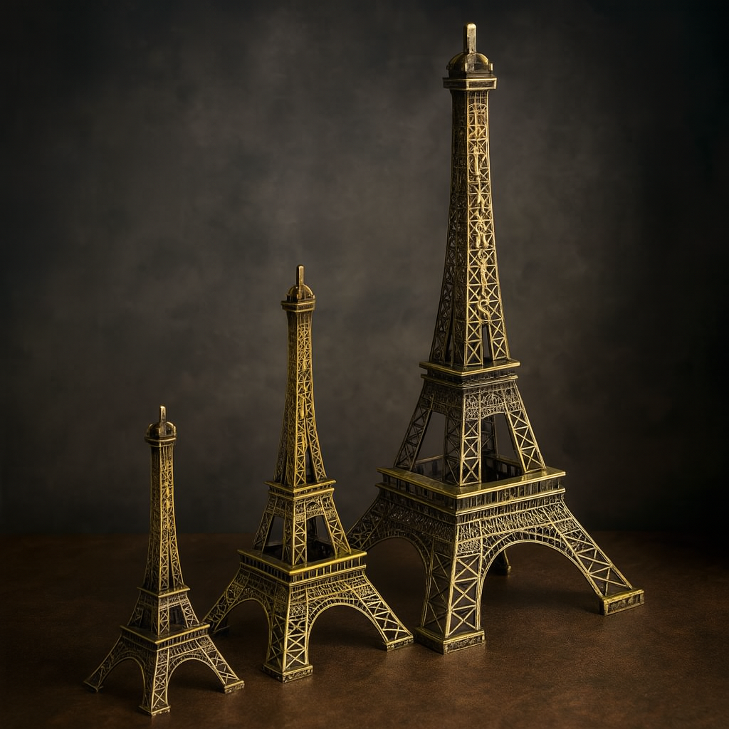Torre Eiffel de Paris Artesanato em Metal
