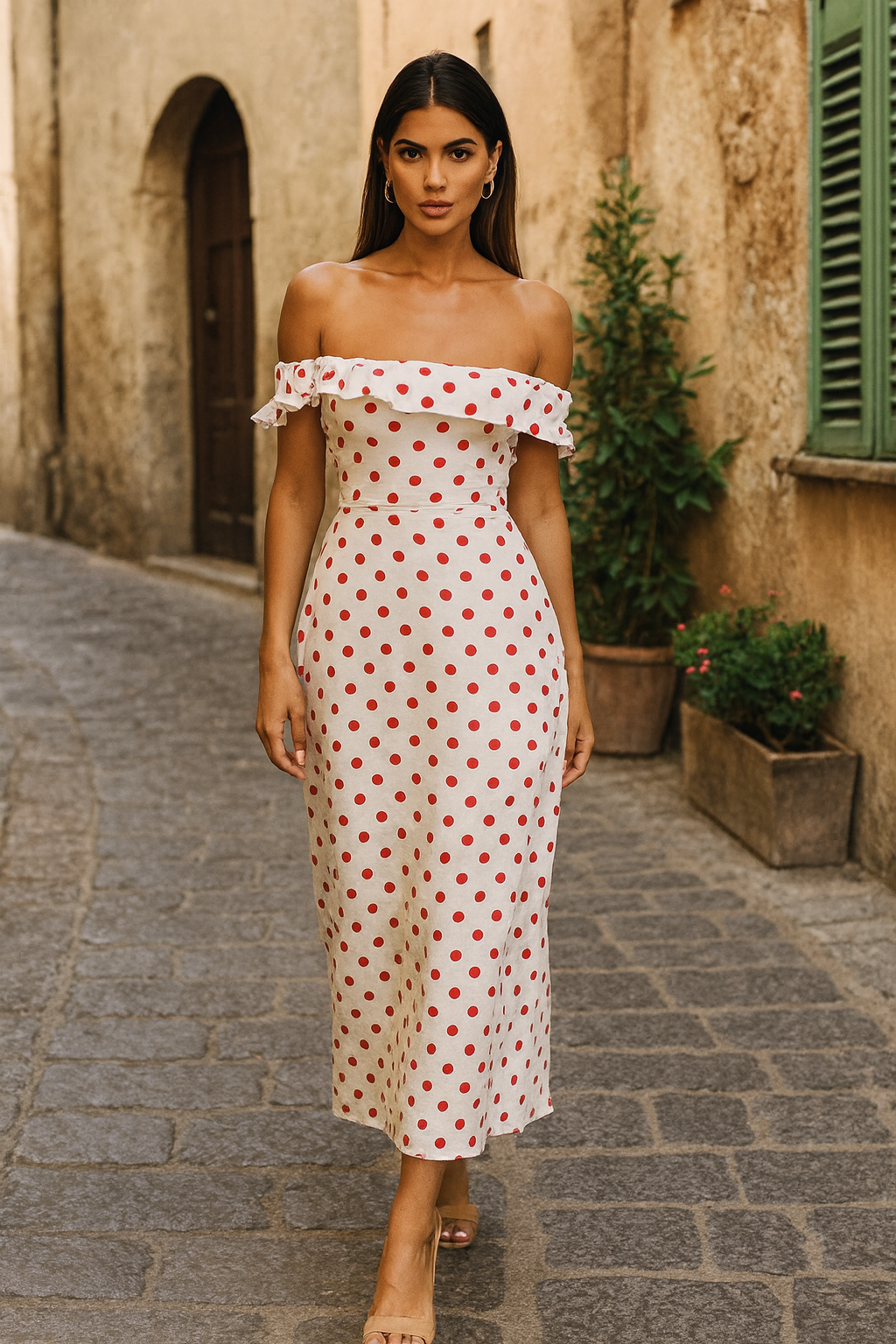 Vestido Feminino babados Kira