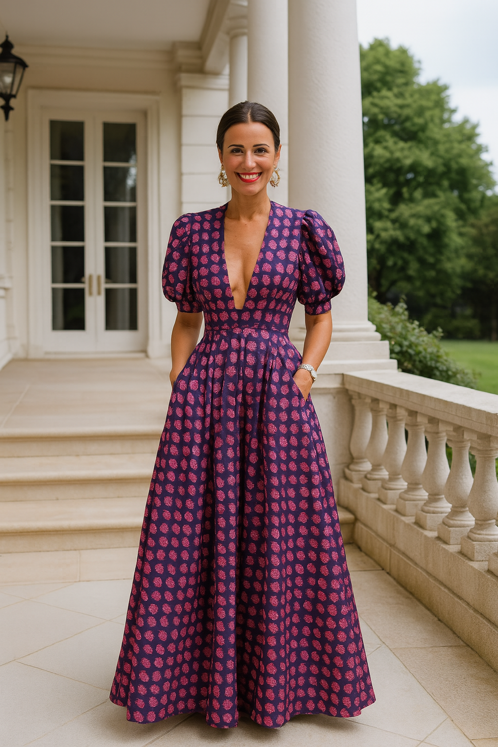 Vestido Feminino Elegância Silva Raz