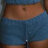 Shorts Azul