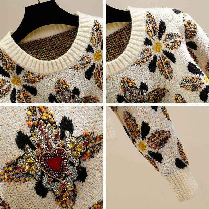 Suéter Feminino Manga Longo Frances