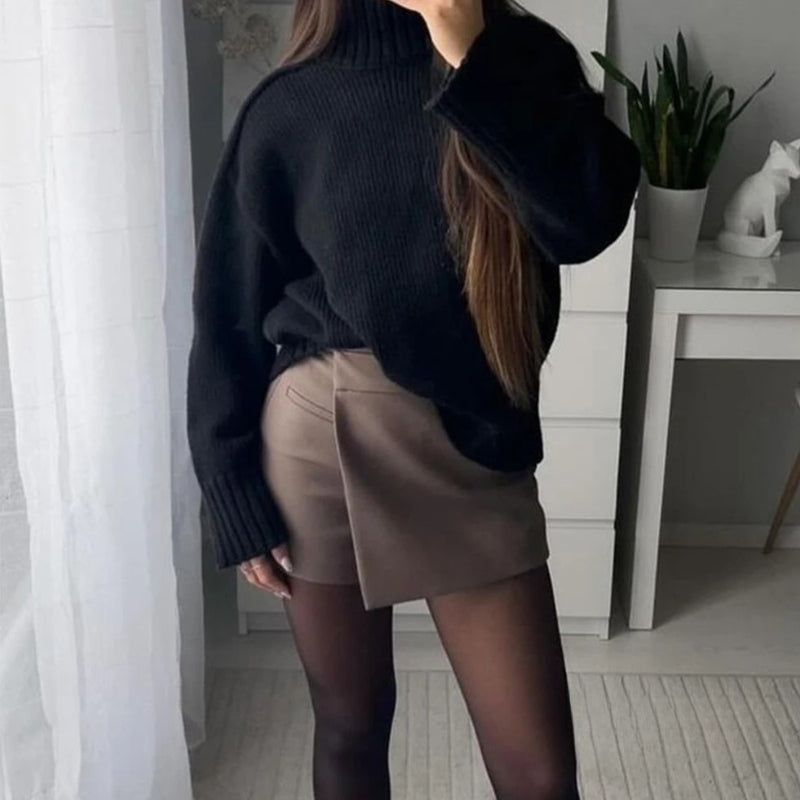 Saia Feminina Mini Cintura Alta Glades