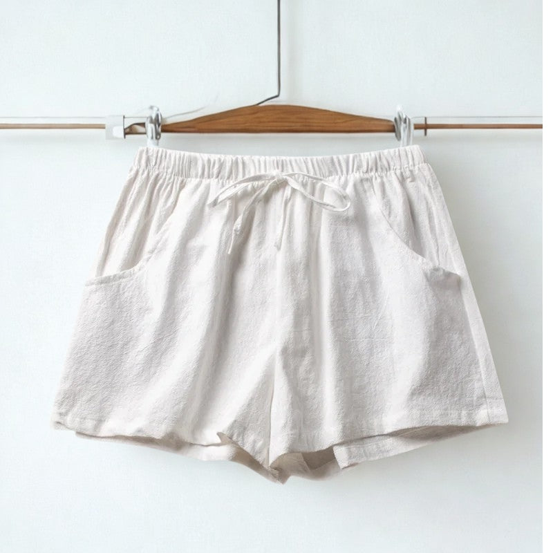Shorts Feminino de Linho Sara