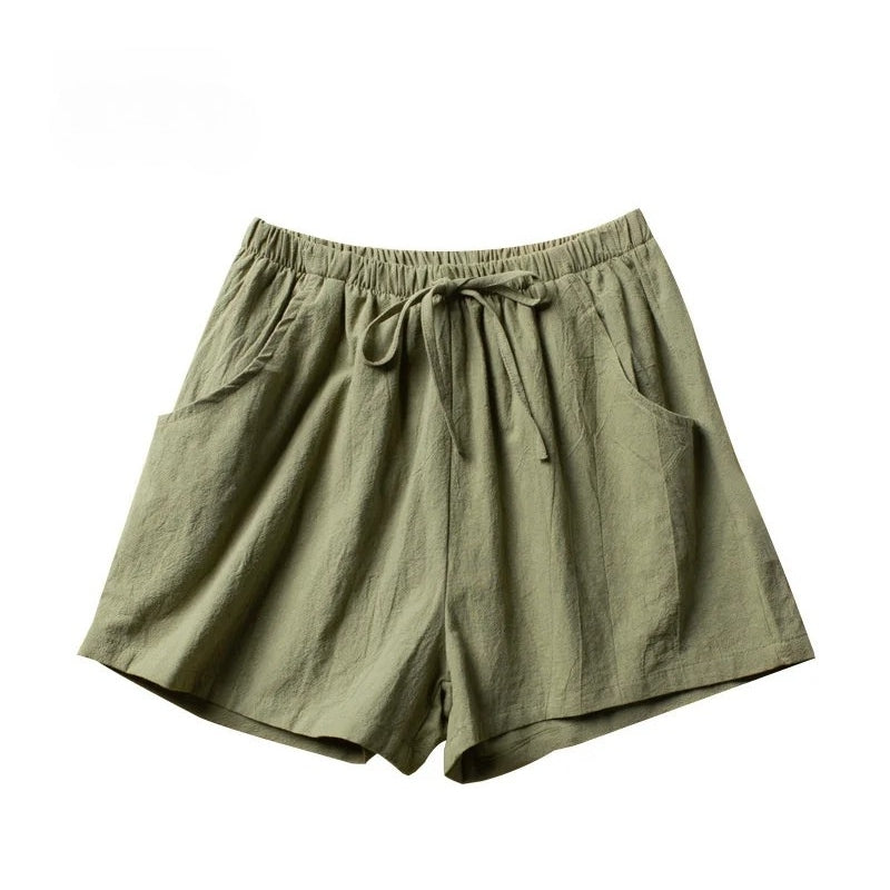 Shorts Feminino de Linho Sara