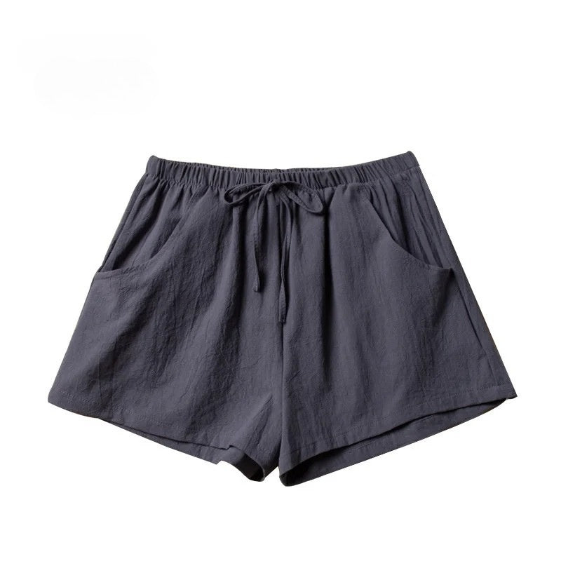 Shorts Feminino de Linho Sara