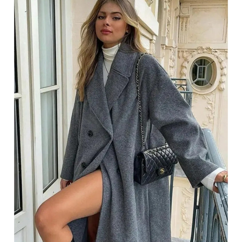 Casaco de Inverno Feminino Casual Xena