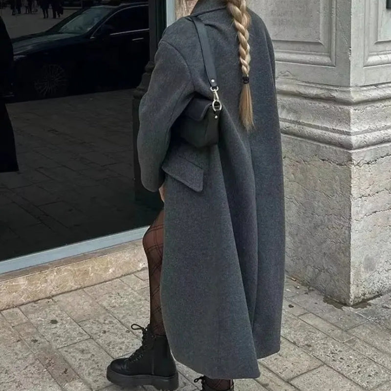 Casaco de Inverno Feminino Casual Xena