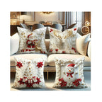 Capa de almofada para sofá, decoração para casa, presente de Ano Novo