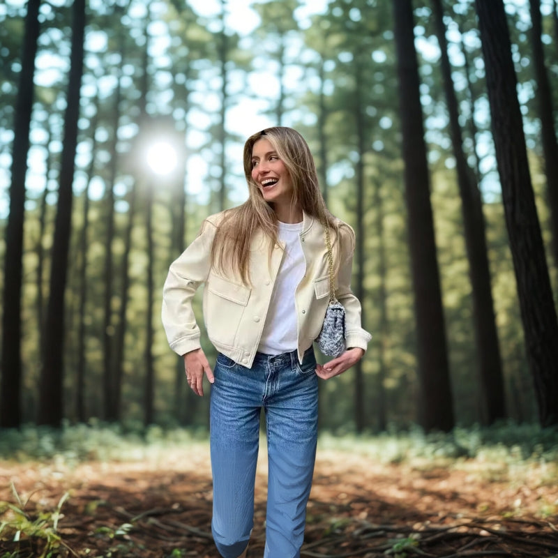 Jaqueta Feminina Elegância dos Sonhos de Inverno Alicia