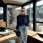 Jaqueta Feminina Elegância dos Sonhos de Inverno Alicia