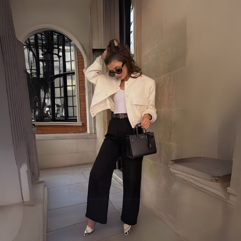 Jaqueta Feminina Elegância dos Sonhos de Inverno Alicia