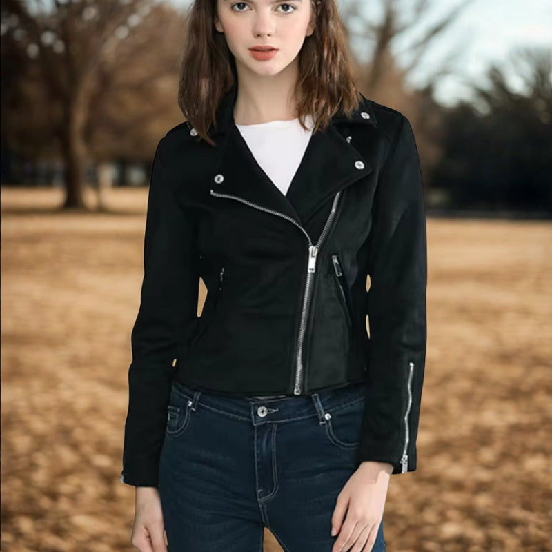 Jaqueta Feminina de Couro