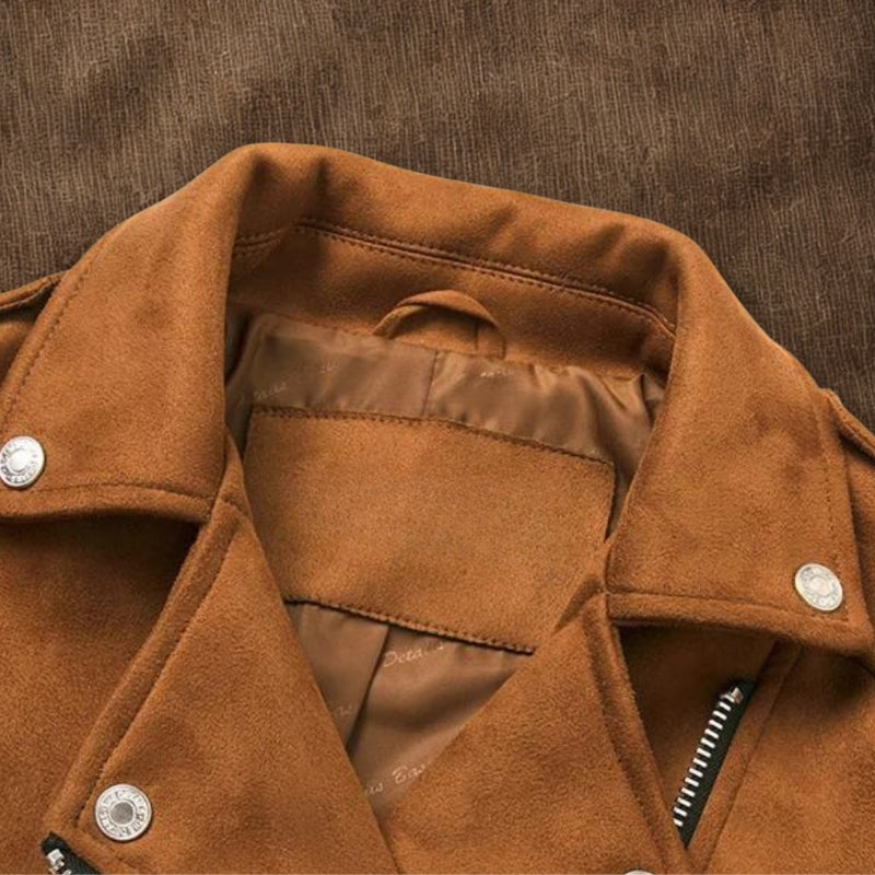 Jaqueta Feminina de Couro