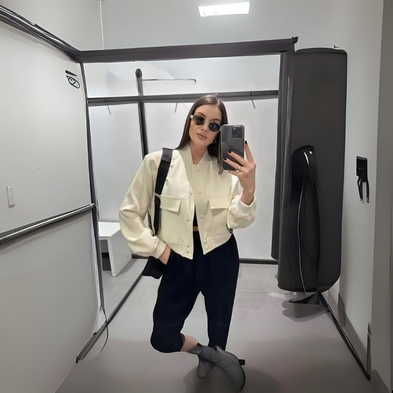 Jaqueta Feminina Elegância dos Sonhos de Inverno Alicia