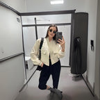 Jaqueta Feminina Elegância dos Sonhos de Inverno Alicia