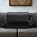 Bolsa Feminina Tiracolo de Couro Luxury