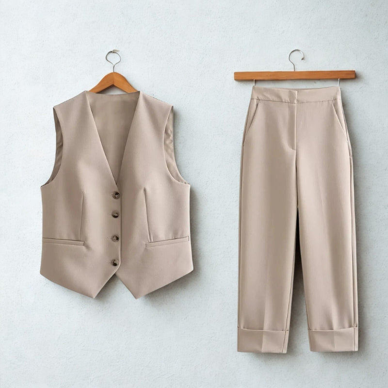 Conjunto Feminino Fernanda Linen