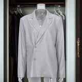 Casaco Branco Prateado