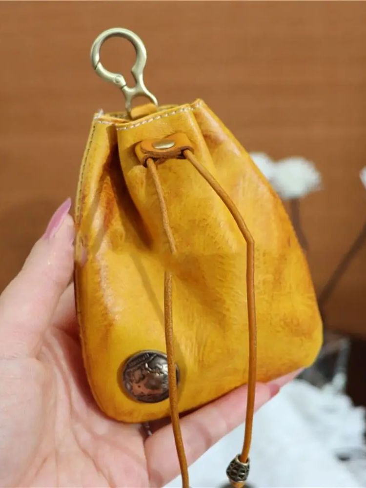 Porta Moeda Couro Legítimo Danara
