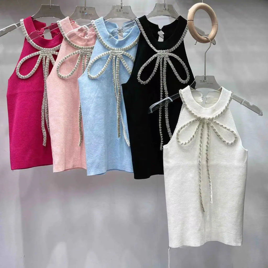 Blusa Feminina de Laço Tassia