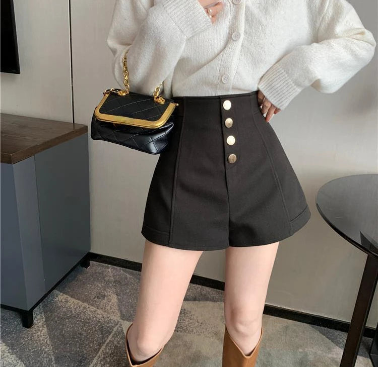 Shorts Feminino Cintura Alta Adagisa