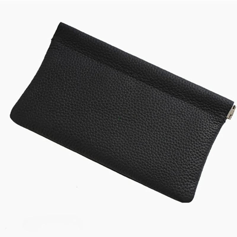 Carteira Porta Passaporte e Dinheiro De Couro  Moana