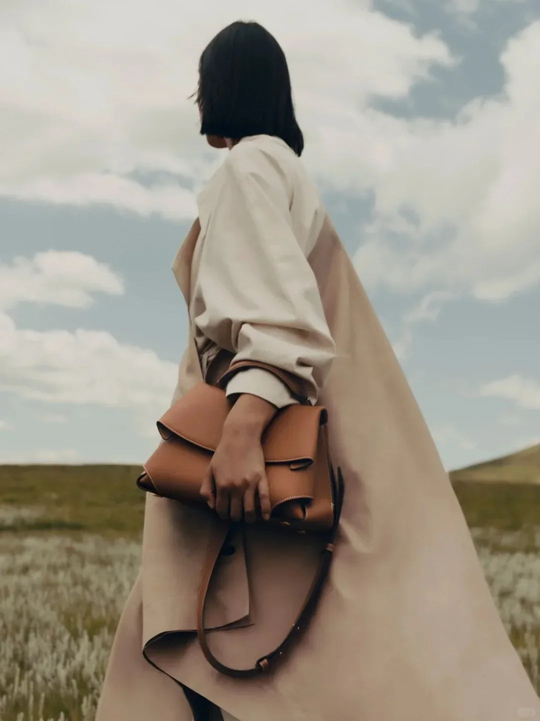 Bolsa Feminina Plissado Choe