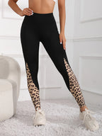 Calça Leggings Feminina Leopardo Luana