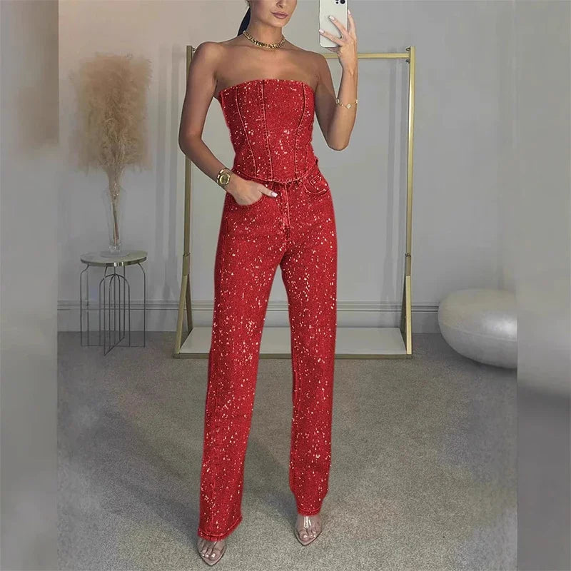 Conjunto Feminino Jeans Elisa