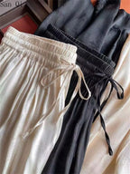 Calça Feminina de Cetim Tayla