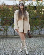 Jaqueta Estilo Terno Europeu Lola