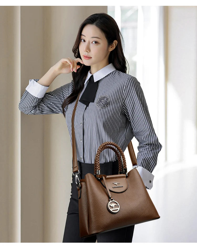 Bolsa Feminina Elegância Alta Qualidade Ziaara