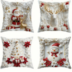 Capa de almofada para sofá, decoração para casa, presente de Ano Novo