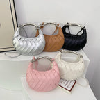 Bolsa Feminina de Luxo Americana De Couro Sintético