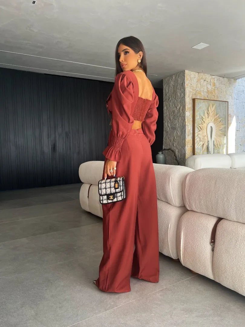 Conjunto Feminino elegante Anika