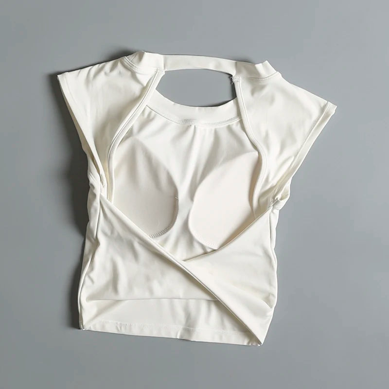 Top Feminino Crop com Bojo Emily