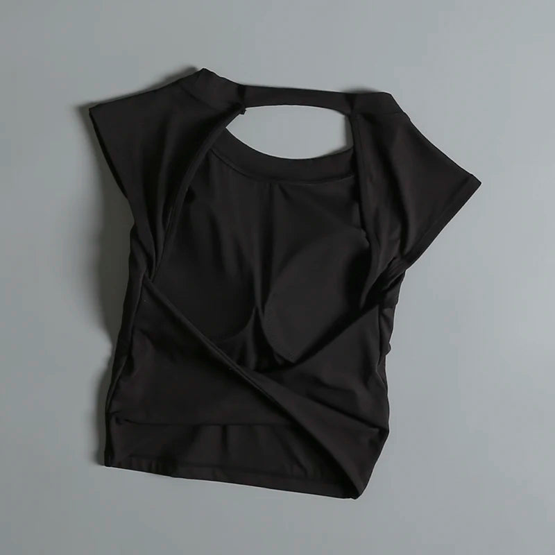 Top Feminino Crop com Bojo Emily