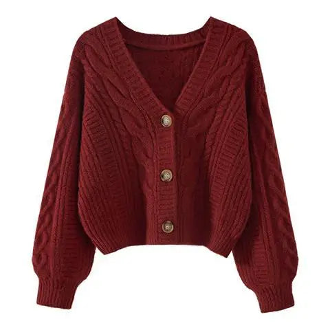 Suéter Feminino Decote V Clarise