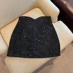 Saia Feminina de Cintura Alta  Samir