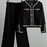 Conjunto Feminino Tricô Raniele