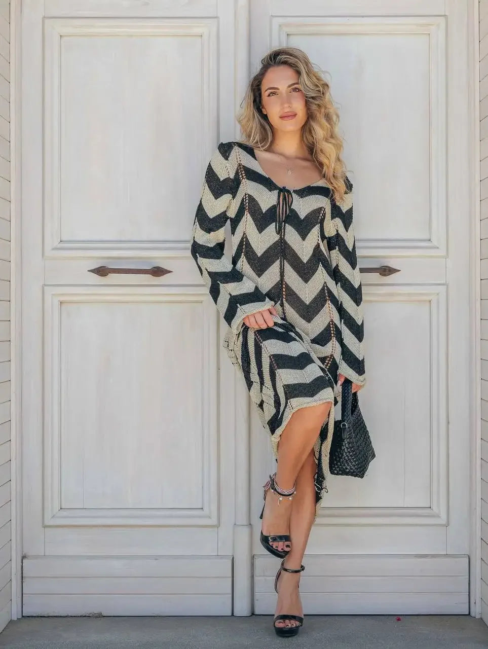 Saída de Praia Longo Listrado Maitê