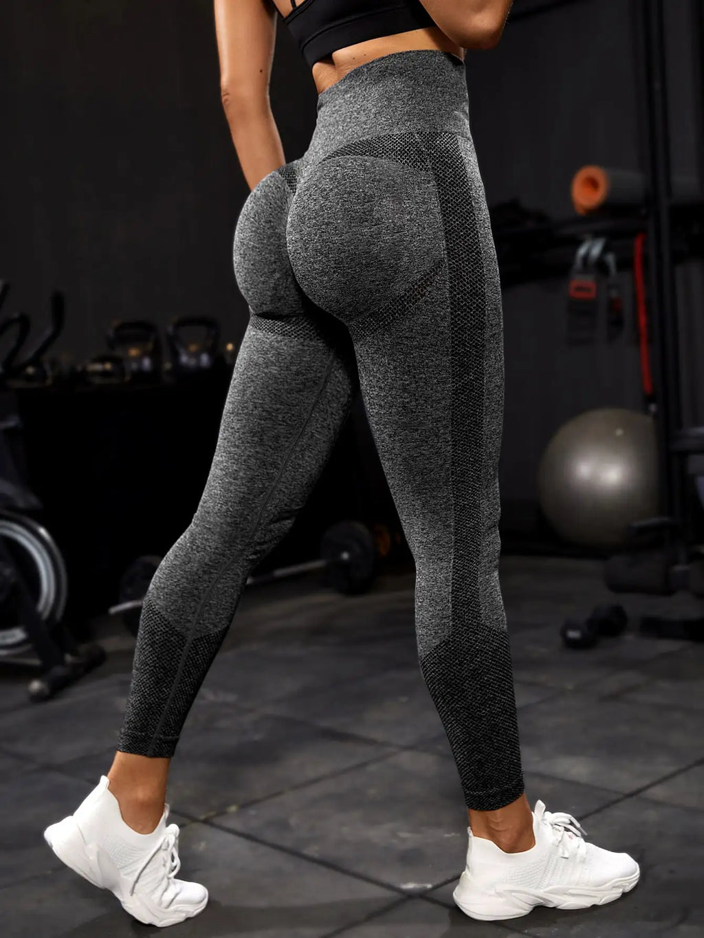Calça Leggings Esportiva Feminina Pra Treino Sem Costura