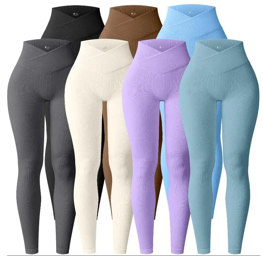 Leggings Feminina Fitness Cintura V