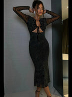 Vestido Feminino Longo Elegante Joli